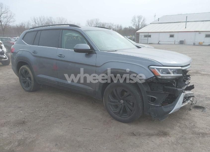 2021 Volkswagen Atlas 3.6L V6 SE W/TECHNOLOGY (VIN 1V2KR2CA0MC570498) main photo