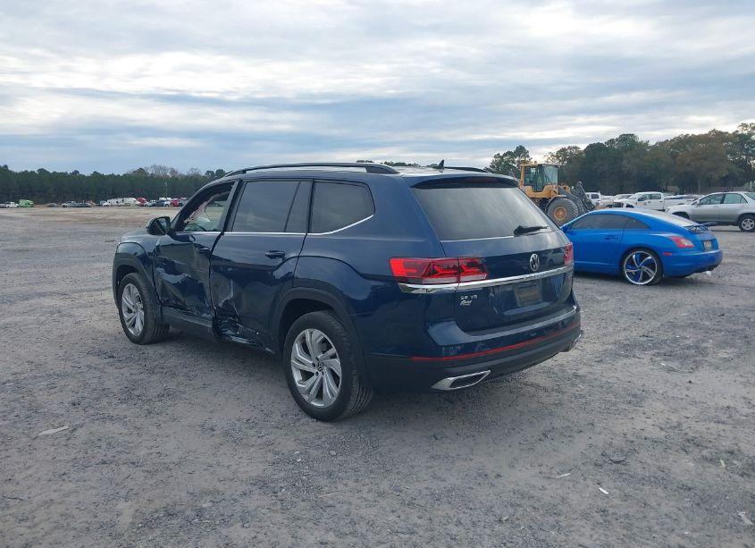 Photo 3 of 2021 Volkswagen Atlas 3.6L V6 SE W/TECHNOLOGY (VIN 1V2KR2CA2MC603422)