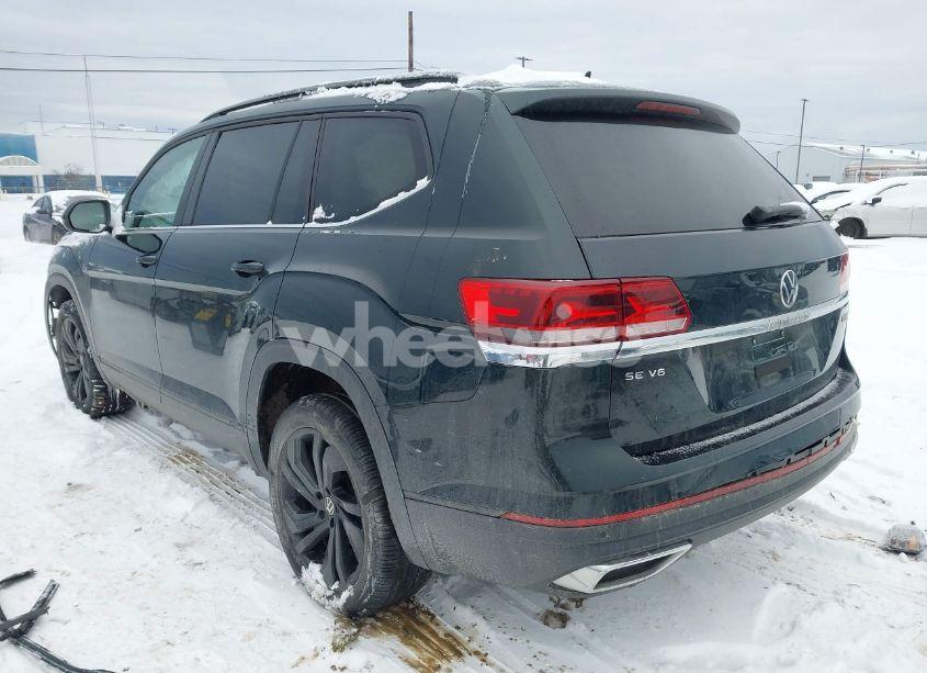 Photo 3 of 2021 Volkswagen Atlas 3.6L V6 SE W/TECHNOLOGY (VIN 1V2KR2CA4MC608976)