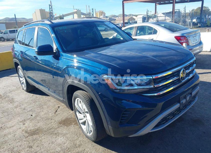 2021 Volkswagen Atlas 3.6L V6 SE W/TECHNOLOGY (VIN 1V2KR2CA5MC599642) main photo