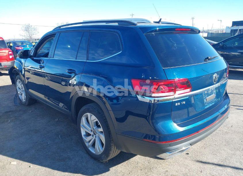 Photo 3 of 2021 Volkswagen Atlas 3.6L V6 SE W/TECHNOLOGY (VIN 1V2KR2CA5MC599642)