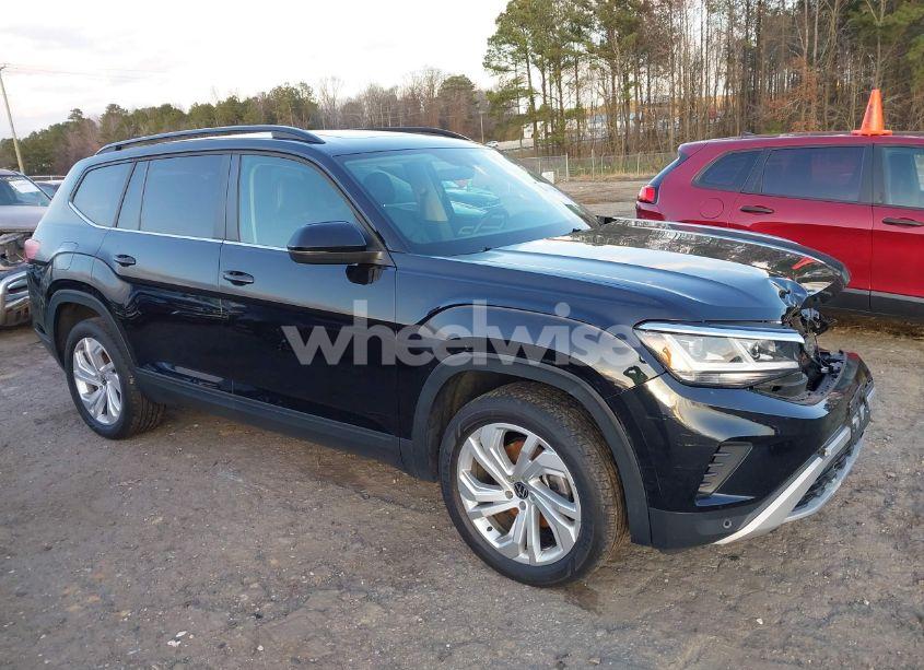 2021 Volkswagen Atlas 3.6L V6 SE W/TECHNOLOGY (VIN 1V2KR2CA6MC539787) main photo