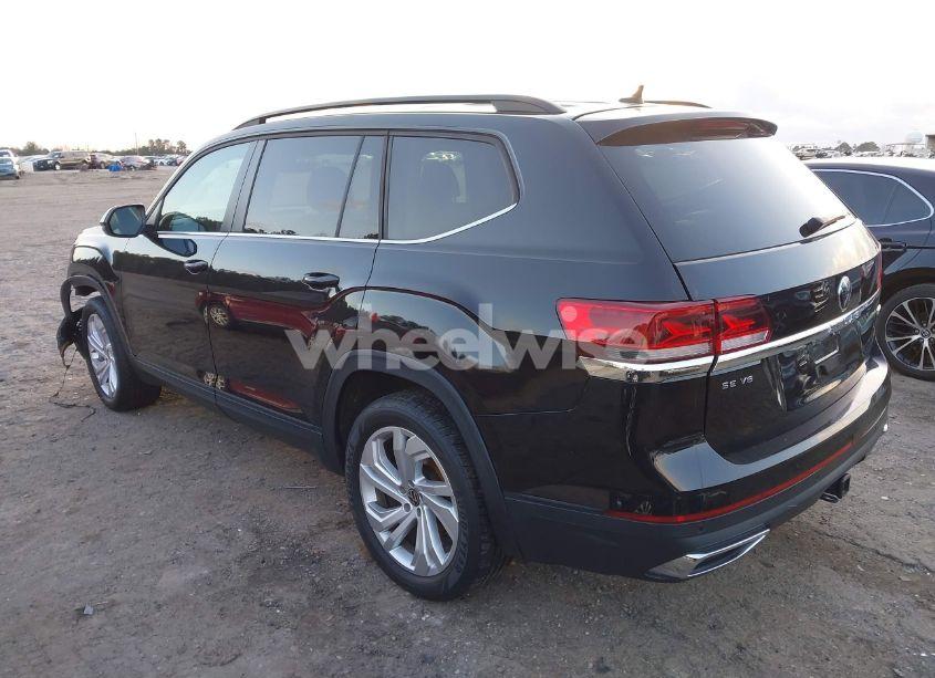 Photo 3 of 2021 Volkswagen Atlas 3.6L V6 SE W/TECHNOLOGY (VIN 1V2KR2CA6MC539787)