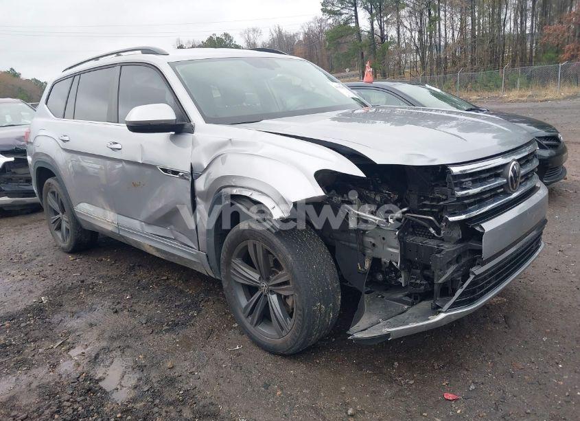 2021 Volkswagen Atlas 3.6L V6 SE W/TECHNOLOGY R-LINE (VIN 1V2MR2CA9MC506811) main photo