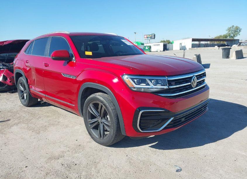 2021 Volkswagen Atlas CROSS SPORT 3.6L V6 SE W/TECHNOLOGY R-LINE (VIN 1V2PE2CA7MC219542) main photo
