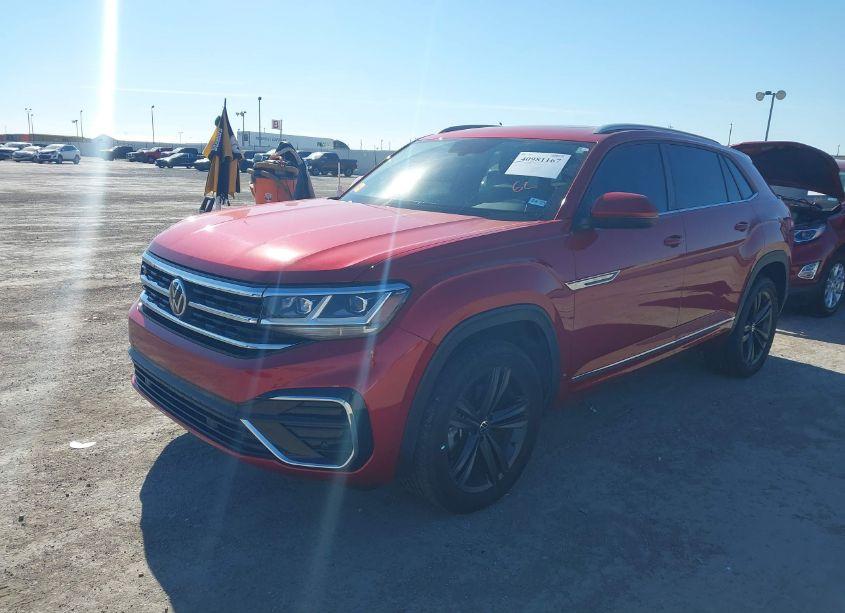 Photo 2 of 2021 Volkswagen Atlas CROSS SPORT 3.6L V6 SE W/TECHNOLOGY R-LINE (VIN 1V2PE2CA7MC219542)