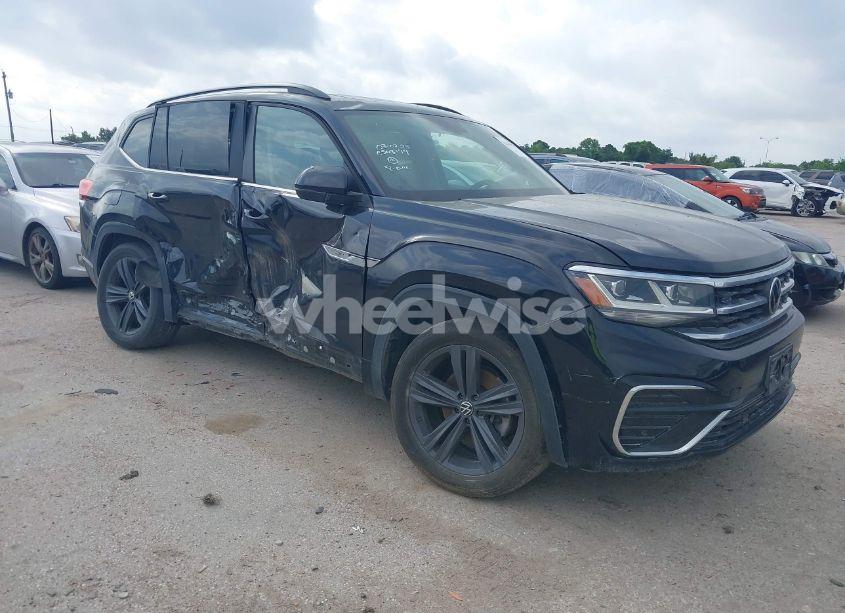 2021 Volkswagen Atlas 3.6L V6 SE W/TECHNOLOGY R-LINE (VIN 1V2PR2CA4MC523500) main photo