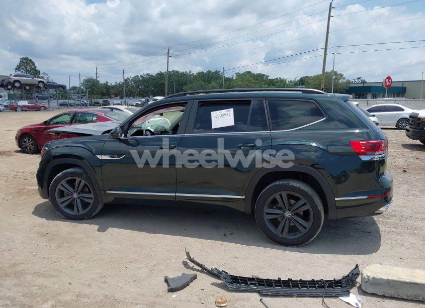 Photo 14 of 2021 Volkswagen Atlas 3.6L V6 SE W/TECHNOLOGY R-LINE (VIN 1V2PR2CA7MC510191)