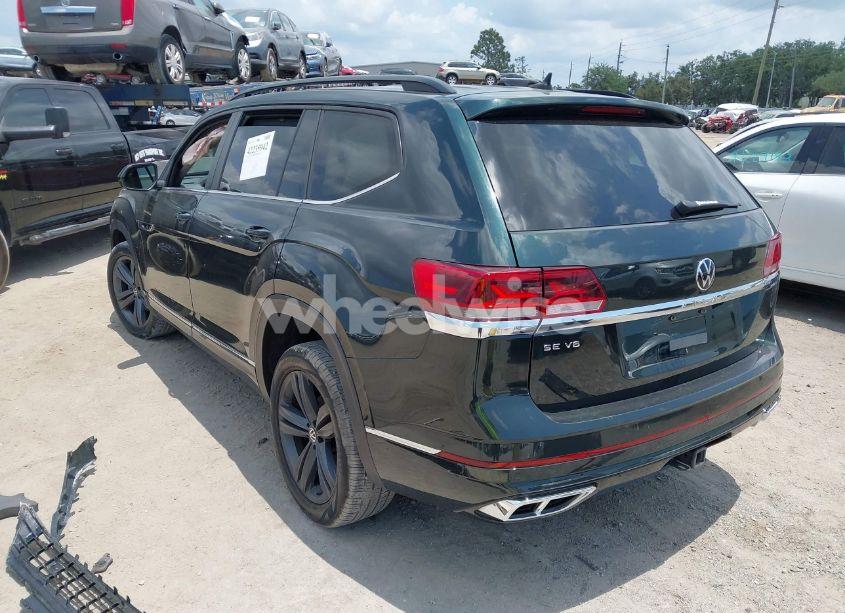 Photo 3 of 2021 Volkswagen Atlas 3.6L V6 SE W/TECHNOLOGY R-LINE (VIN 1V2PR2CA7MC510191)