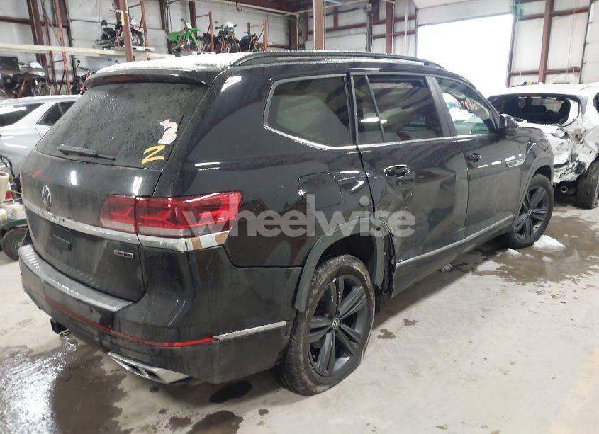 Photo 4 of 2021 Volkswagen Atlas 3.6L V6 SE W/TECHNOLOGY R-LINE (VIN 1V2RR2CA0MC525706)