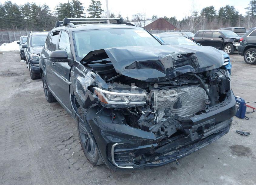 2021 Volkswagen Atlas 3.6L V6 SE W/TECHNOLOGY R-LINE (VIN 1V2RR2CA1MC510406) main photo