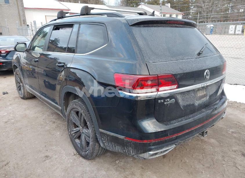 Photo 3 of 2021 Volkswagen Atlas 3.6L V6 SE W/TECHNOLOGY R-LINE (VIN 1V2RR2CA1MC510406)