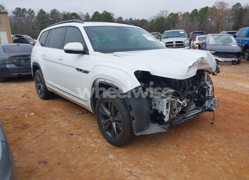2021 Volkswagen Atlas 3.6L V6 SE W/TECHNOLOGY R-LINE (VIN 1V2RR2CA8MC547775) main photo