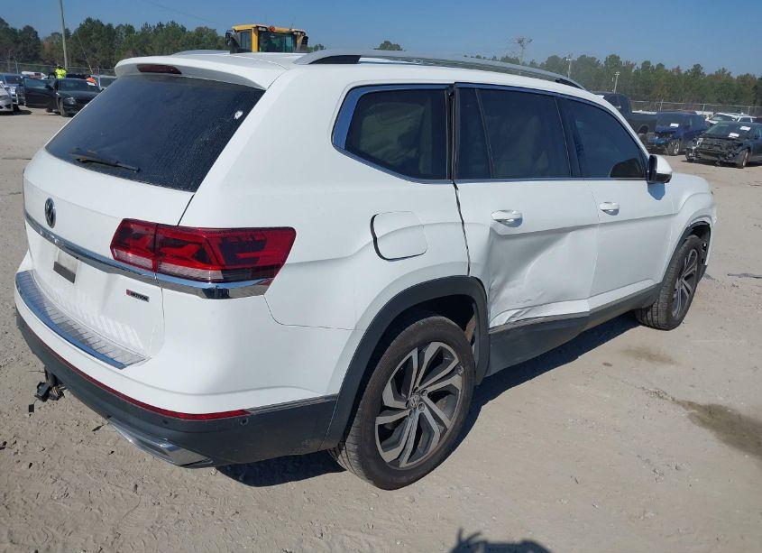 Photo 4 of 2021 Volkswagen Atlas 3.6L V6 SEL PREMIUM (VIN 1V2TR2CA0MC533522)