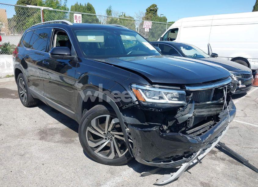 2021 Volkswagen Atlas 3.6L V6 SEL PREMIUM (VIN 1V2TR2CA8MC512367) main photo