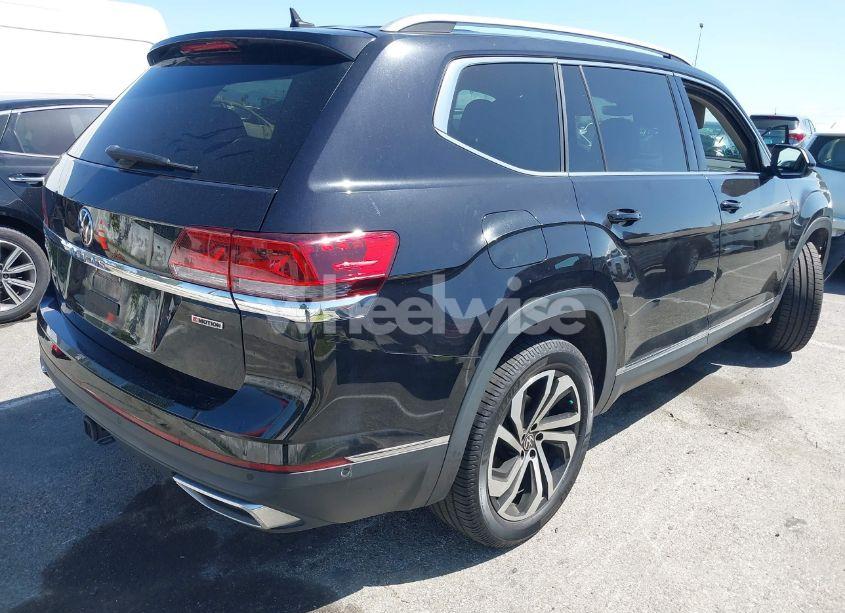Photo 4 of 2021 Volkswagen Atlas 3.6L V6 SEL PREMIUM (VIN 1V2TR2CA8MC512367)