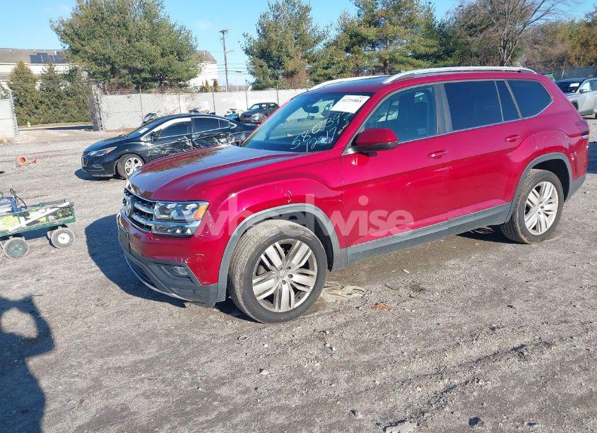 Photo 2 of 2019 Volkswagen Atlas 3.6L V6 SE W/TECHNOLOGY (VIN 1V2UR2CA4KC580392)