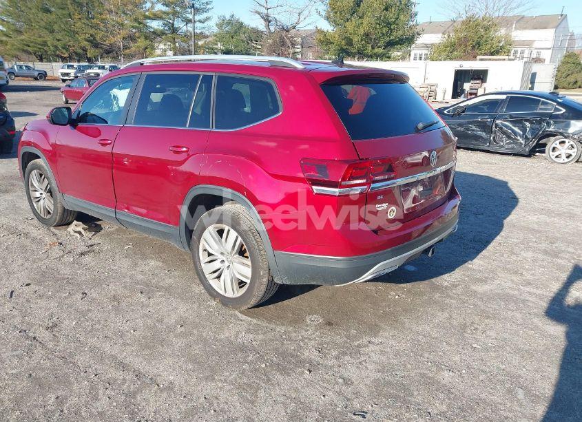Photo 3 of 2019 Volkswagen Atlas 3.6L V6 SE W/TECHNOLOGY (VIN 1V2UR2CA4KC580392)