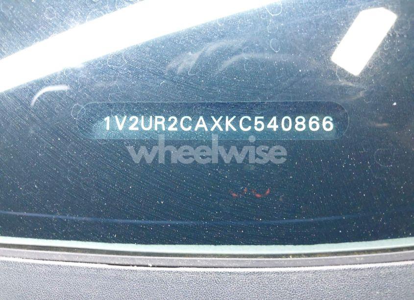 Photo 17 of 2019 Volkswagen Atlas 3.6L V6 SE W/TECHNOLOGY (VIN 1V2UR2CAXKC540866)