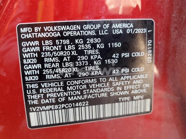 Photo 11 of 2023 VOLKSWAGEN ID.4 PRO S (VIN 1V2VMPE82PC014622)