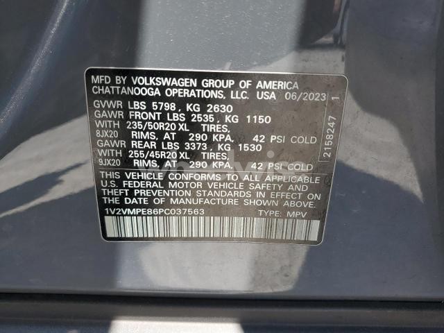 2023 VOLKSWAGEN ID.4 PRO S (VIN 1V2VMPE86PC037563) main photo