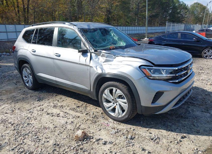 2021 Volkswagen Atlas 3.6L V6 SE W/TECHNOLOGY (VIN 1V2WR2CA0MC516118) main photo