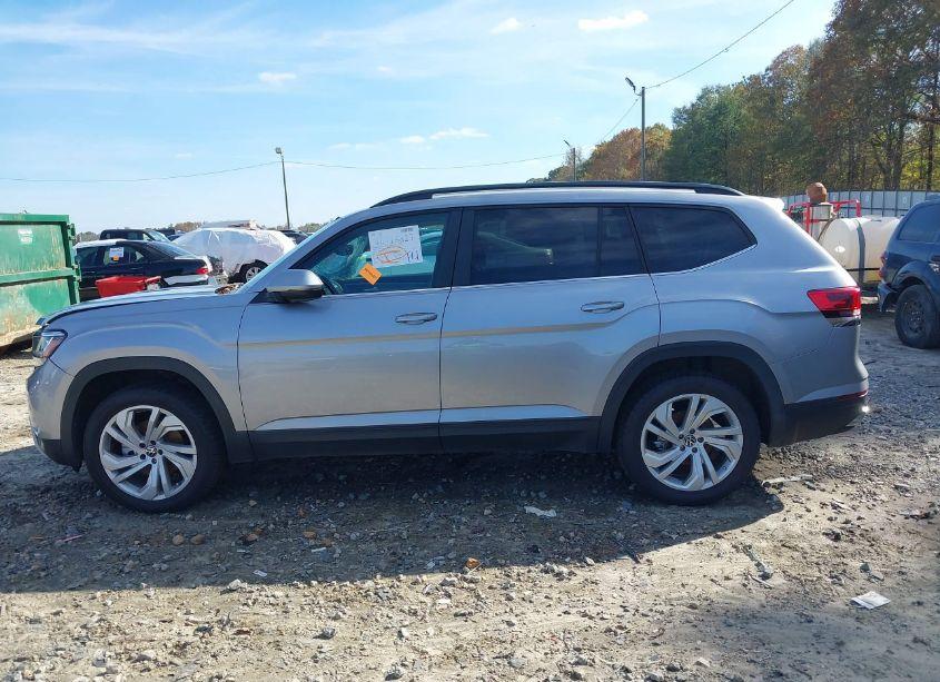 Photo 14 of 2021 Volkswagen Atlas 3.6L V6 SE W/TECHNOLOGY (VIN 1V2WR2CA0MC516118)