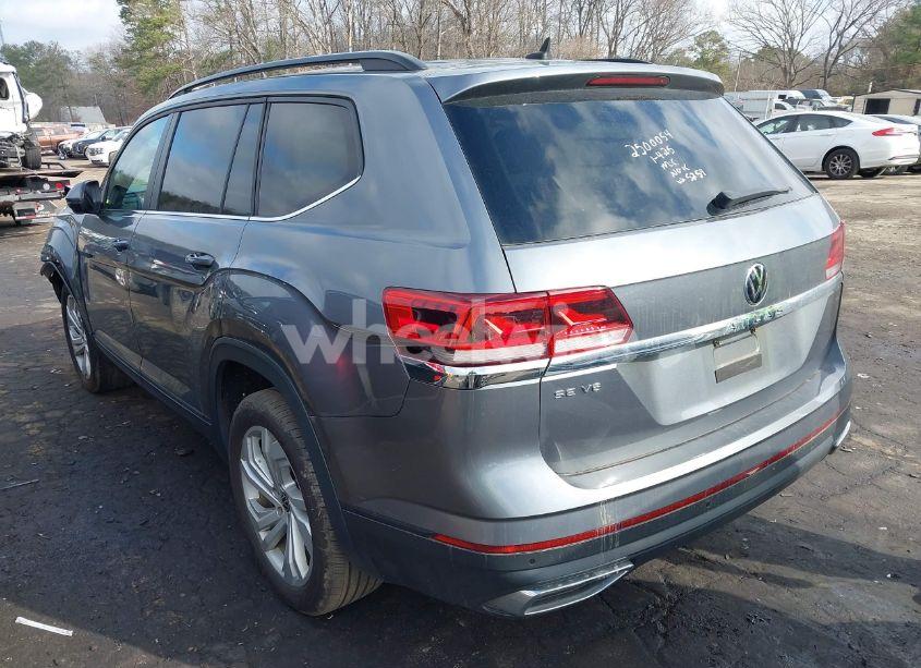 Photo 3 of 2021 Volkswagen Atlas 3.6L V6 SE W/TECHNOLOGY (VIN 1V2WR2CA0MC585259)