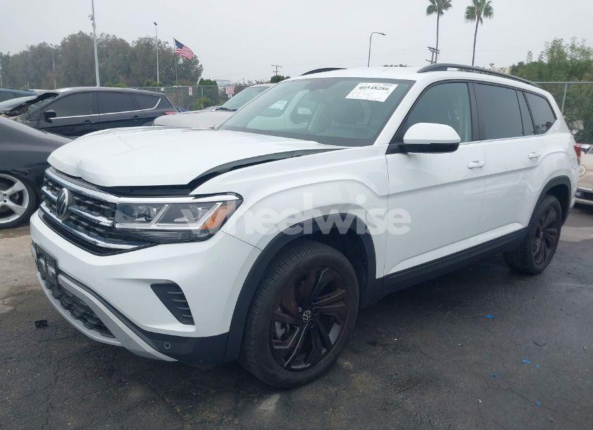 Photo 2 of 2022 Volkswagen Atlas 3.6L V6 SE W/TECHNOLOGY (VIN 1V2WR2CA1NC519384)