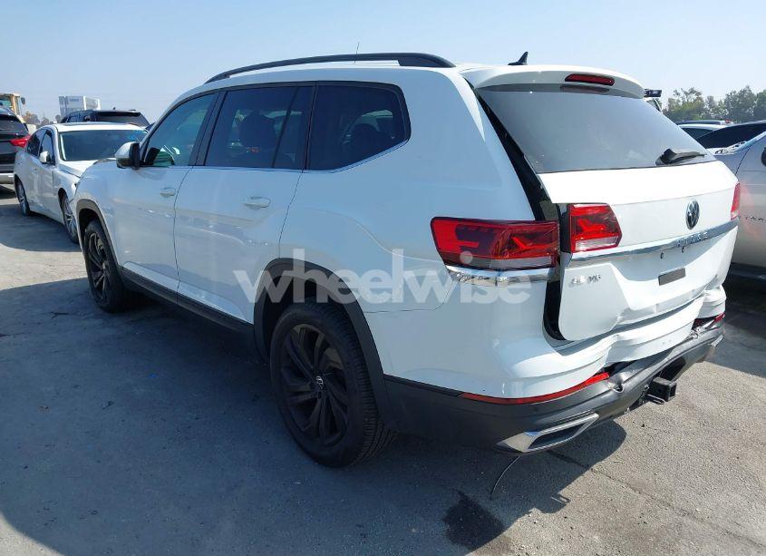 Photo 3 of 2022 Volkswagen Atlas 3.6L V6 SE W/TECHNOLOGY (VIN 1V2WR2CA1NC519384)