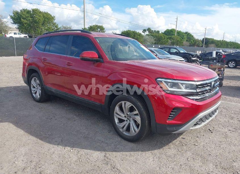 2021 Volkswagen Atlas 3.6L V6 SE W/TECHNOLOGY (VIN 1V2WR2CA3MC526612) main photo