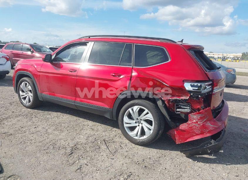 Photo 3 of 2021 Volkswagen Atlas 3.6L V6 SE W/TECHNOLOGY (VIN 1V2WR2CA3MC526612)