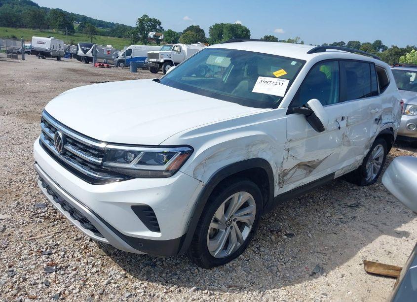 Photo 2 of 2021 Volkswagen Atlas 3.6L V6 SE W/TECHNOLOGY (VIN 1V2WR2CA3MC540378)