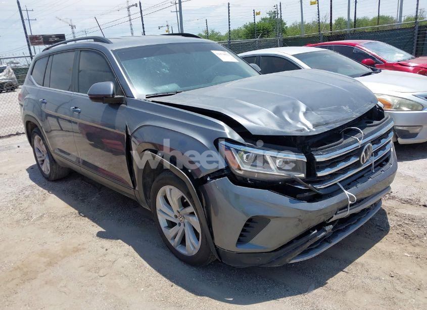 2021 Volkswagen Atlas 3.6L V6 SE W/TECHNOLOGY (VIN 1V2WR2CA4MC541958) main photo