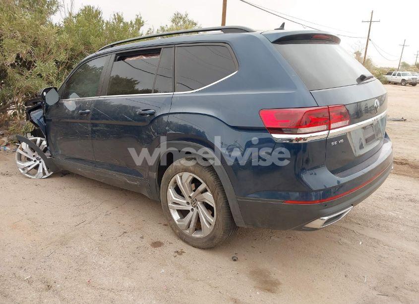 Photo 3 of 2021 Volkswagen Atlas 3.6L V6 SE W/TECHNOLOGY (VIN 1V2WR2CA5MC540558)