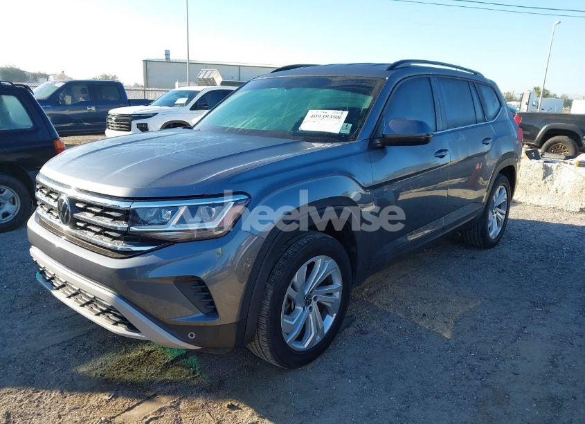 Photo 2 of 2021 Volkswagen Atlas 3.6L V6 SE W/TECHNOLOGY (VIN 1V2WR2CA6MC555084)