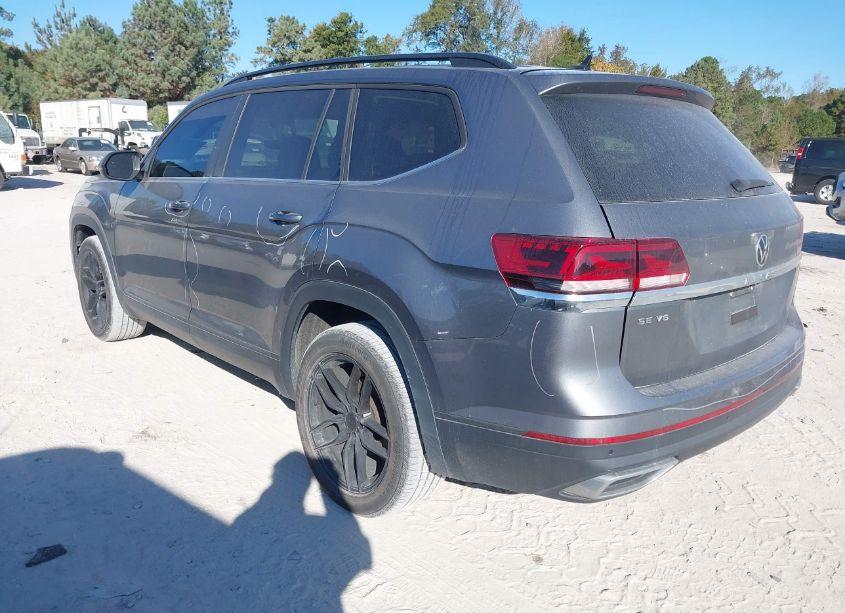 Photo 3 of 2021 Volkswagen Atlas 3.6L V6 SE W/TECHNOLOGY (VIN 1V2WR2CA8MC543647)