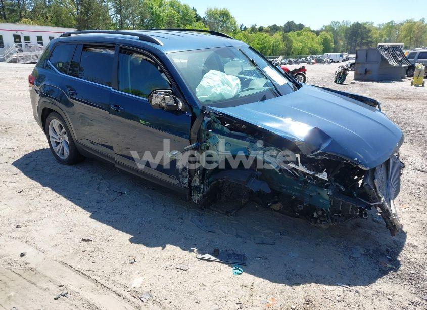 2021 Volkswagen Atlas 3.6L V6 SE W/TECHNOLOGY (VIN 1V2WR2CA8MC589320) main photo