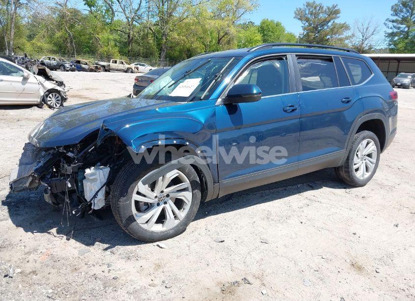 Photo 2 of 2021 Volkswagen Atlas 3.6L V6 SE W/TECHNOLOGY (VIN 1V2WR2CA8MC589320)