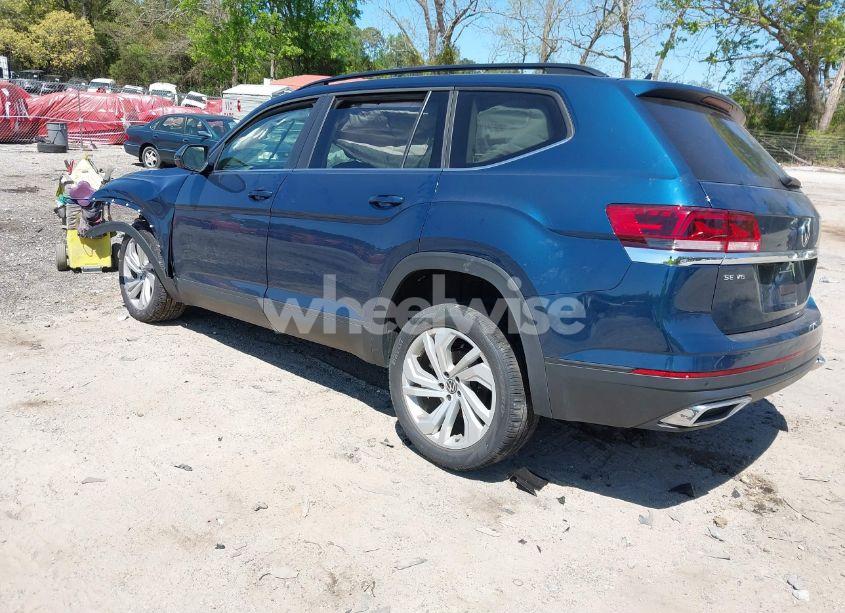 Photo 3 of 2021 Volkswagen Atlas 3.6L V6 SE W/TECHNOLOGY (VIN 1V2WR2CA8MC589320)