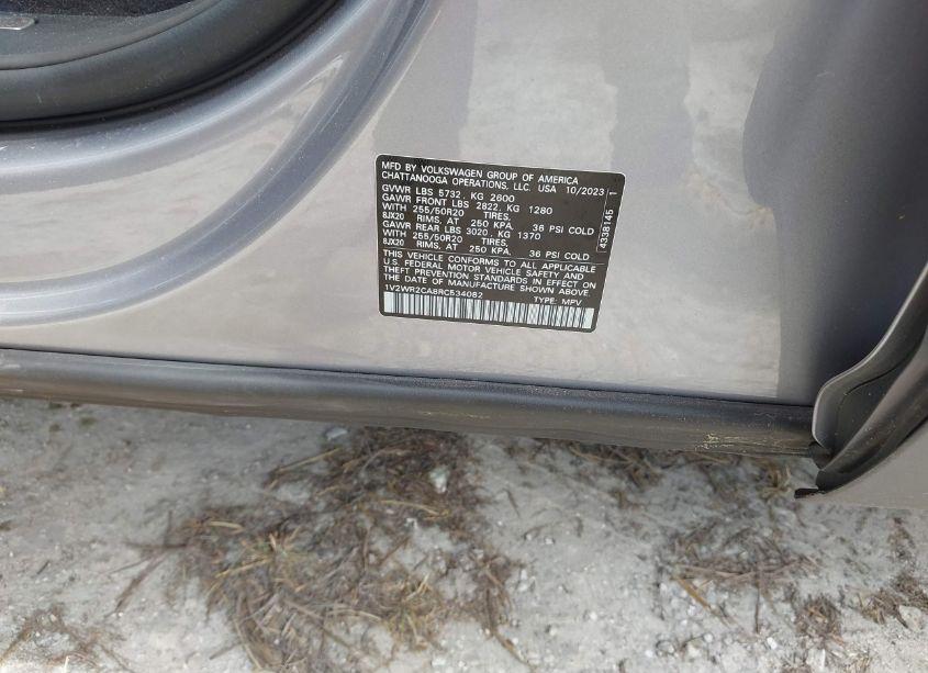 Photo 9 of 2024 Volkswagen Atlas 2.0T SE W/TECHNOLOGY (VIN 1V2WR2CA8RC534082)