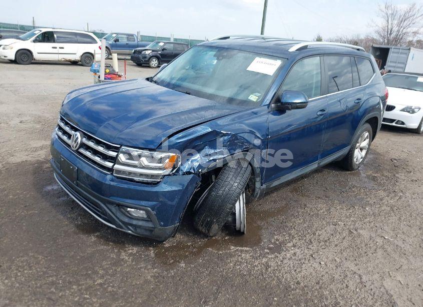 Photo 2 of 2019 Volkswagen Atlas 3.6L V6 SE W/TECHNOLOGY (VIN 1V2WR2CA9KC545503)