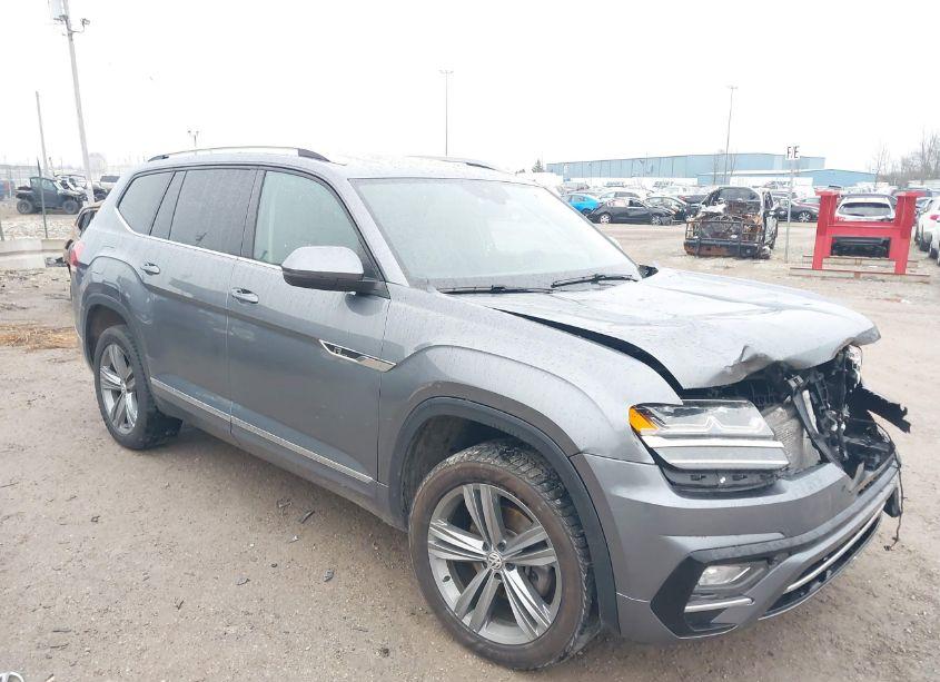 2019 Volkswagen Atlas 3.6L V6 SE W/TECHNOLOGY R-LINE (VIN 1V2XR2CA8KC606070) main photo