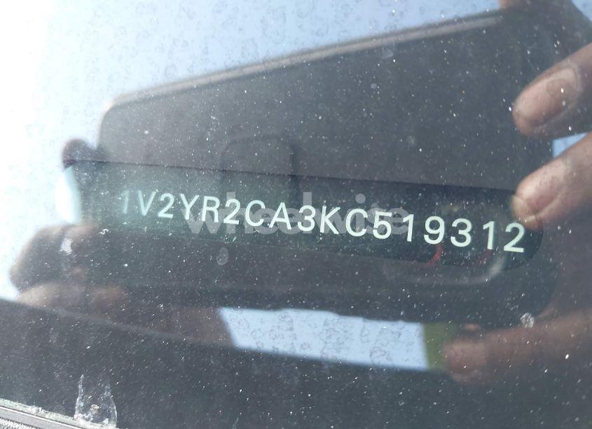 Photo 9 of 2019 Volkswagen Atlas 3.6L V6 SE W/TECHNOLOGY R-LINE (VIN 1V2YR2CA3KC519312)