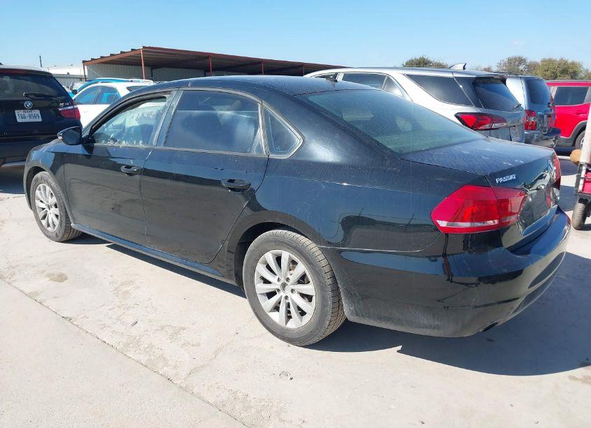 Photo 3 of 2012 Volkswagen Passat 2.5L S (VIN 1VWAH7A30CC099191)