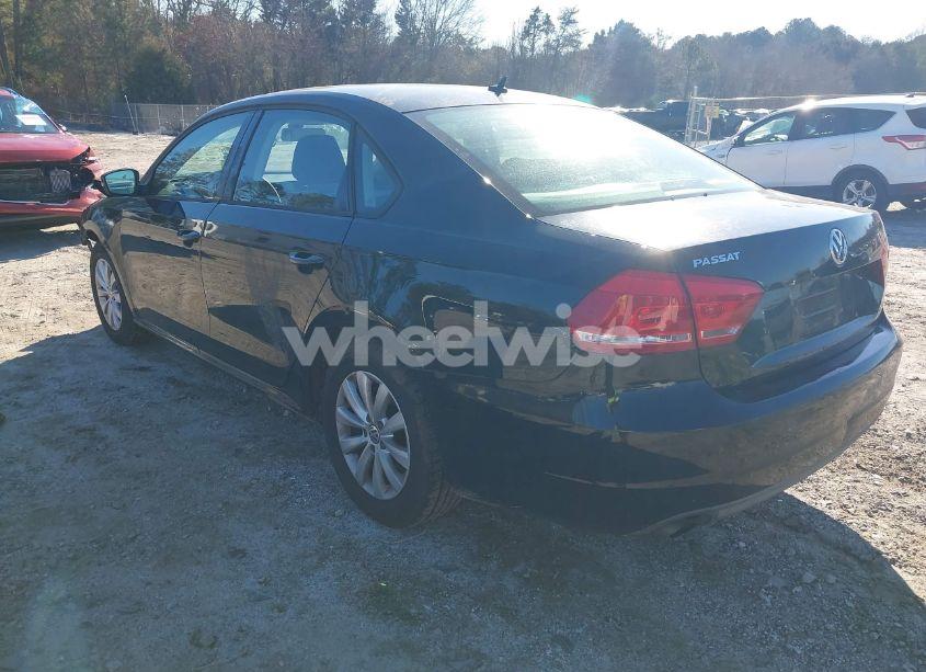 Photo 3 of 2013 Volkswagen Passat 2.5L S (VIN 1VWAH7A30DC073417)