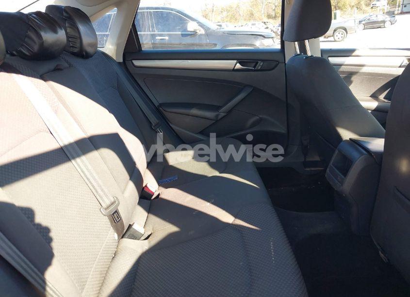 Photo 8 of 2013 Volkswagen Passat 2.5L S (VIN 1VWAH7A30DC073417)