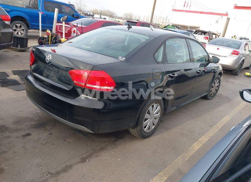 Photo 4 of 2013 Volkswagen Passat 2.5L S (VIN 1VWAH7A30DC088810)