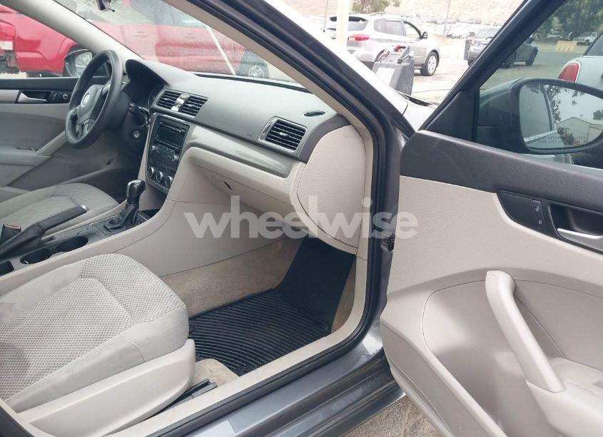 Photo 5 of 2012 Volkswagen Passat 2.5L S (VIN 1VWAH7A31CC087907)