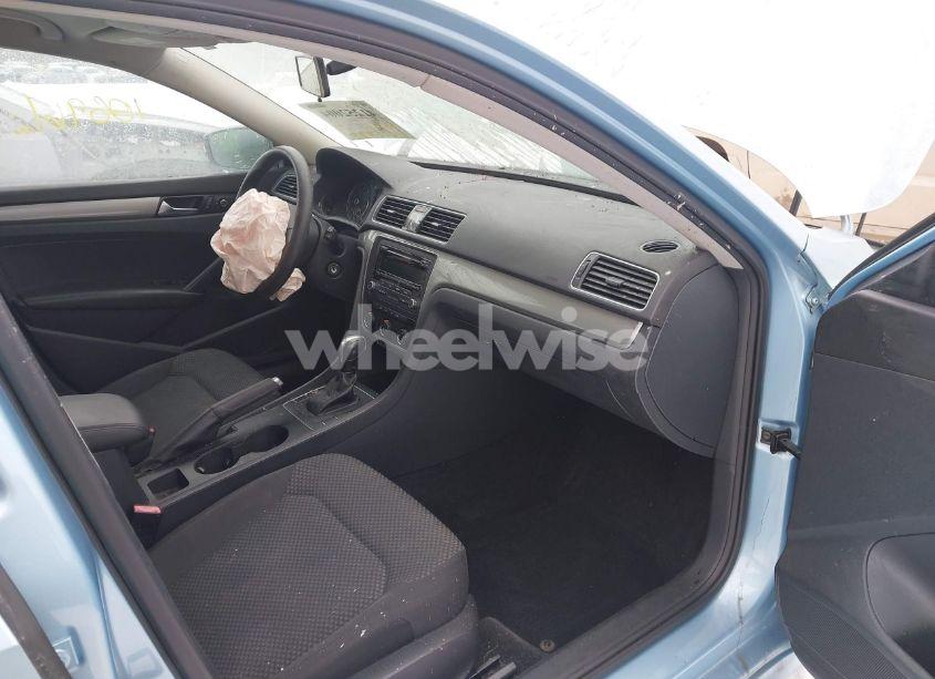 Photo 5 of 2013 Volkswagen Passat 2.5L S (VIN 1VWAH7A31DC111396)